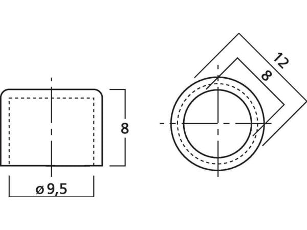 MCER-4 Mikrofonikapselin pidike
