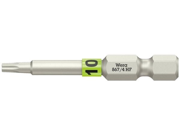 Wera 867/4 05060506001 Torx-bit TX 10 1 stk Wera 867/4 05060506001 Torx-bit TX 10 1 stk
