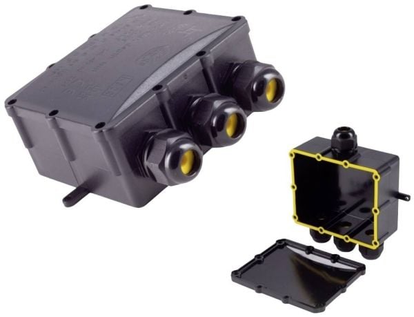 BKL Elektroninen 10121213 Kaapeliliitäntä (L x S x K) 155 x 153 x 61 mm 1 kpl 1 kpl