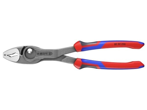 KNIPEX TwinGrip etupihdit punainen/sininen pituus 250mm (82 02 250)