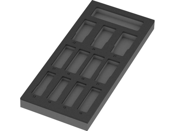 Wera 05137325001 9825 Skuminsatser 1 st (L x B x H) 392 x 172 x 30 mm