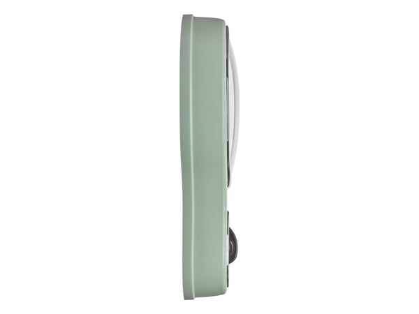 TFA-Dostmann 60.3073.20, Vägg, Analog klocka, Andra, Mintfärgad, Plast, Glas