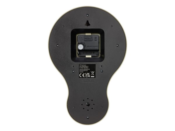 TFA-Dostmann 60.3073.20, Vägg, Analog klocka, Andra, Mintfärgad, Plast, Glas