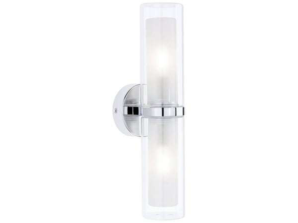 Paulmann Luena LED-Fugtrumslys E14 Krom, Glas