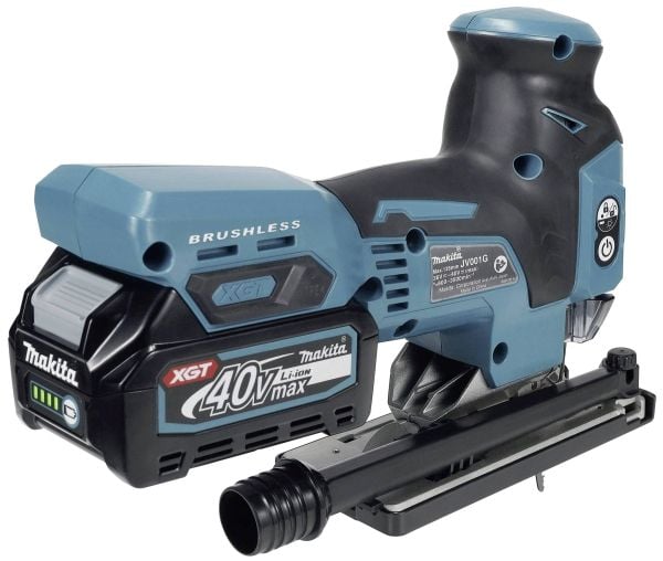 MAKITA JV001GD101 - Akkupistosaha (40V XGT | harjaton moottori | iskun korkeus 26 mm | LED-valo | sis. 1x BL4025 akku 2,5 Ah, DC40RA pikalaturi, ku...