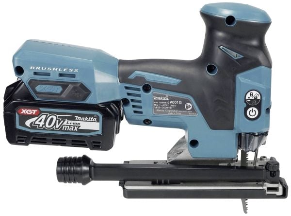 MAKITA JV001GD101 - Akkupistosaha (40V XGT | harjaton moottori | iskun korkeus 26 mm | LED-valo | sis. 1x BL4025 akku 2,5 Ah, DC40RA pikalaturi, ku...