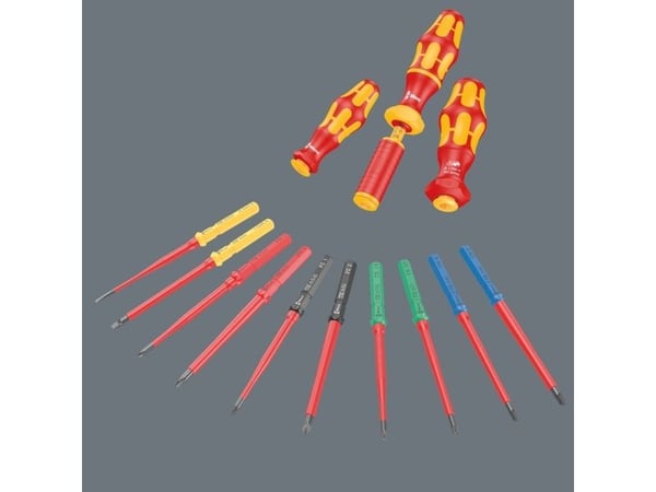 Wera Kraftform Kompakt VDE 67 i TX 9 x 157 mm TIE Elektriker TORX Utbytbart blad