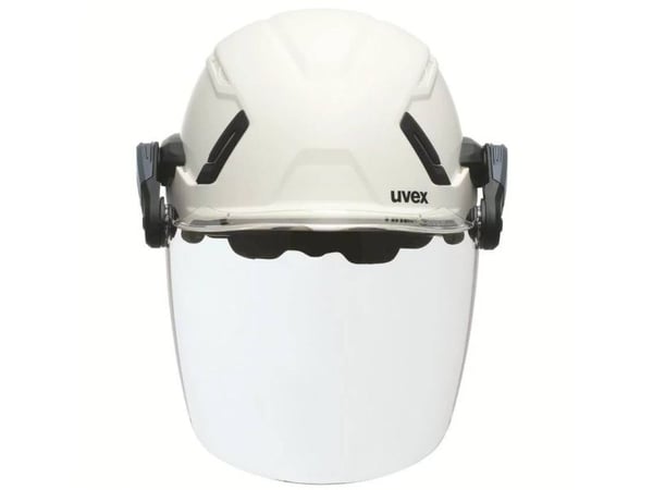 uvex pronamic 9916002 Skyddsvisir inkl UV-skydd, Anti-seize-skydd, Med anti-repskydd Svart EN 166:2001, EN 170:2002