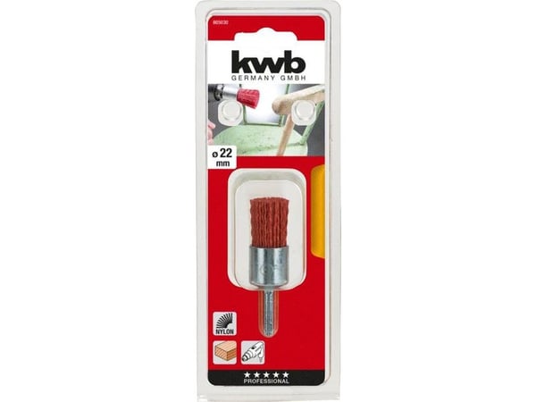 kwb 605030 rundbørste 1 stk børstestørrelse: 22 mm (605030)