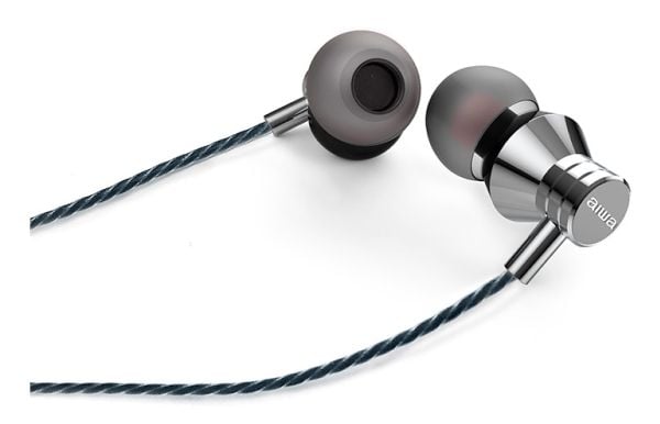 AIWA in-ear-kuulokkeet ESTM-50USB-C/SL hopea