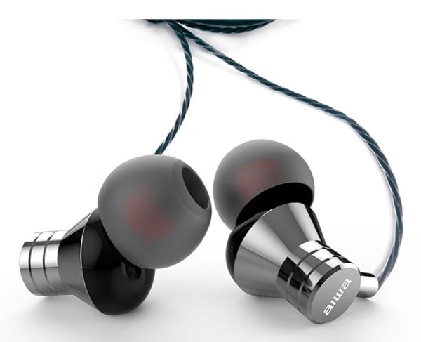 AIWA in-ear-kuulokkeet ESTM-50USB-C/SL hopea