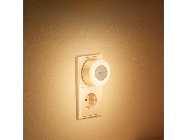 Yeelight YLYYD-0021, Pluggbart nattlys, Hvit, 0,25 W, 2700 K, 2 lm, Sensor