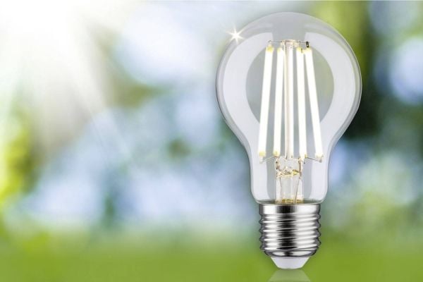 Paulmann 29229 LED (RGB) lampa EEK B (A - G) E27 Glödlampa form 4,5 W Varmvit (Ø x H) 60 mm x 105 mm 1 st