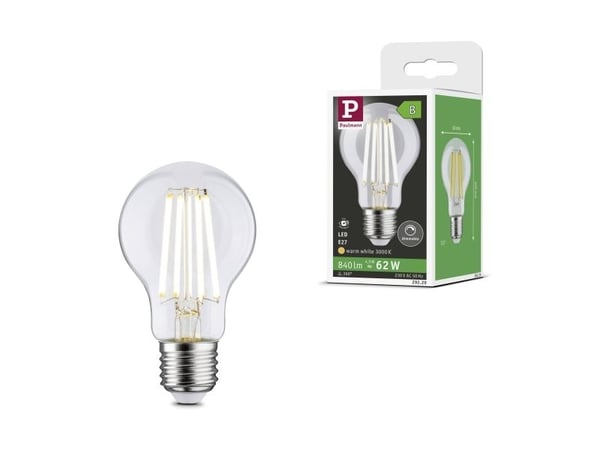Paulmann 29229 LED (RGB) lampa EEK B (A - G) E27 Glödlampa form 4,5 W Varmvit (Ø x H) 60 mm x 105 mm 1 st