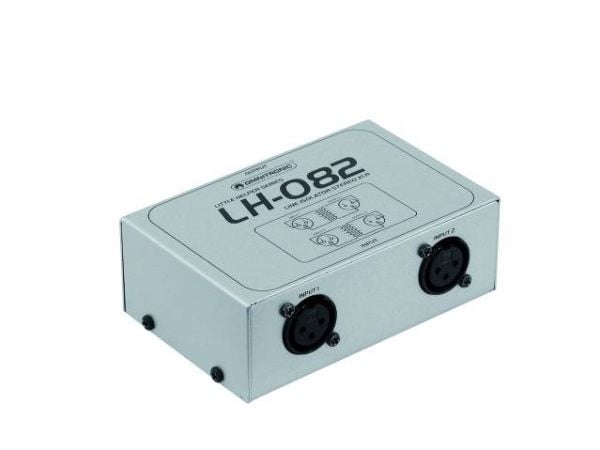 Omnitronic LH-082 Stereo-Isolator XLR (10355082)