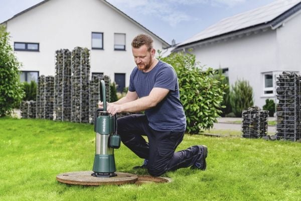 Metabo TDP 6200/4 Inox 601772000 Dränkbar tryckpump 6200 l/h 47 m