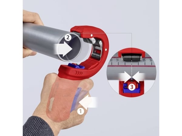 KNIPEX DPT50 rörskärare