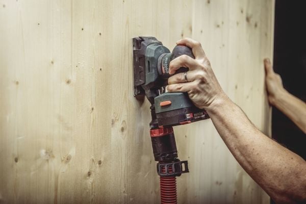 Metabo SM 18 LTX BL, Rundslipmaskin, Svart, Grön, Röd, Borstlös, 800 RPM, 20000 RPM, 2 mm