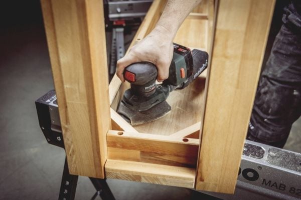 Metabo SM 18 LTX BL, Rundslipmaskin, Svart, Grön, Röd, Borstlös, 800 RPM, 20000 RPM, 2 mm