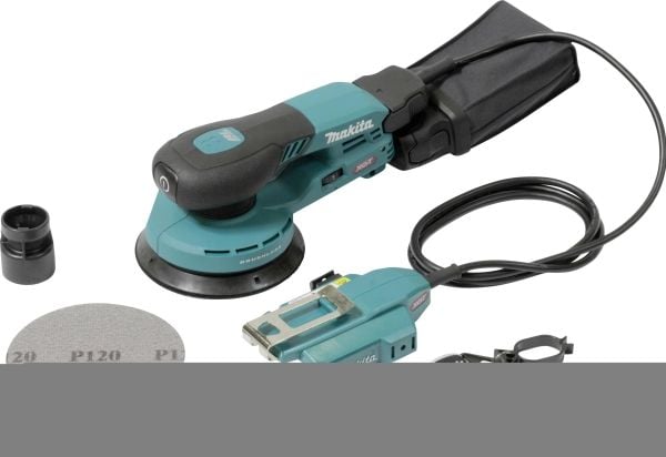 Makita BO003CGZ Akkukäyttöinen eksentrinen hiomakone ilman akkua, ilman laturia 40 V Ø 125 mm
