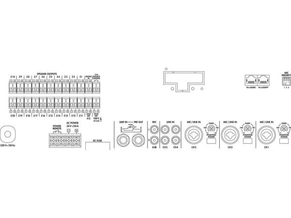 Monacor PA-6020Z