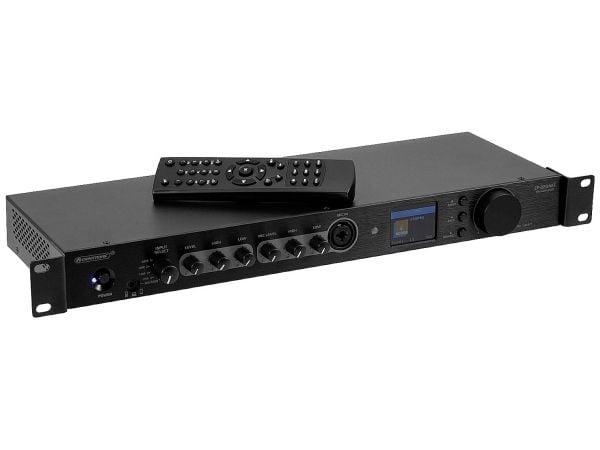 OMNITRONIC EP-220NET -esivahvistin, jossa on Internet-radio, DAB+ ja Bluetooth (10007079)