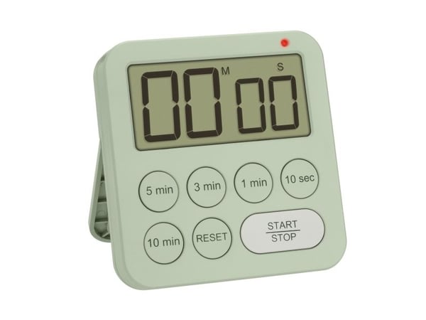 TFA-Dostmann 38.2056.04, Daglig tidtaker, Grønn, Digitalt, Plast, 99 min, 1,5 V