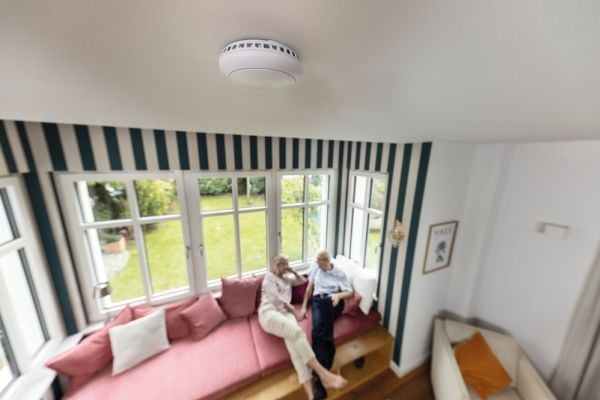 ABUS FURM45000, Optical reflekterende detektor, Trådløs, Hvit, Plast, 85 dB, 50 m