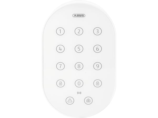 ABUS FUBE45010, Plast, 868.3 MHz, Hvit, 100 m, 75 dB, Batteri
