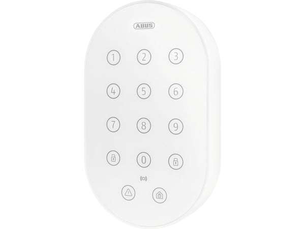 ABUS FUBE45010, Plast, 868.3 MHz, Hvit, 100 m, 75 dB, Batteri
