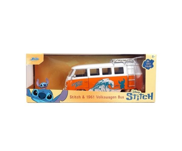 Buss i Jada-stil Volkswagen 1961 1:24 Stitch WB4
