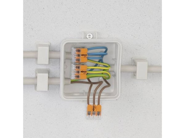 Wago 221-413, 18,7 mm, 18,6 mm, 8,3 mm, 450 V