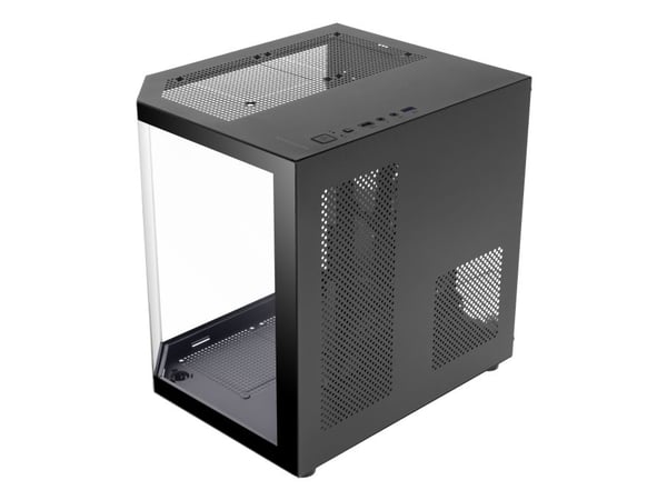 Mars Gaming MC-3TLITE, Mini Tower, PC, Svart, micro ATX, Mini-ITX, Spela, Multi