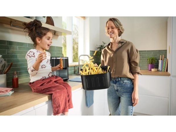 Bosch Serie 6 MAF671B1, Varmluftsfrityr, 7,2 l, 1,8 kg, 40 °C, 200 °C, 5 person(er)