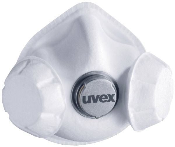 uvex silv-Air exxcel 7333 8787333 Hienopölymaski venttiilillä FFP3 3 kpl DIN EN 149:2001 + A1:2009 (8787333)