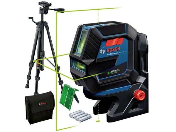 Bosch KOMBILASER GRØN GRØN GCL 2-50/RM10/BT150