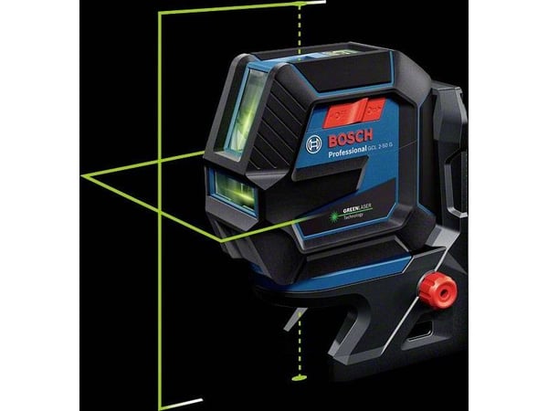 Bosch KOMBILASER GRØN GRØN GCL 2-50/RM10/BT150