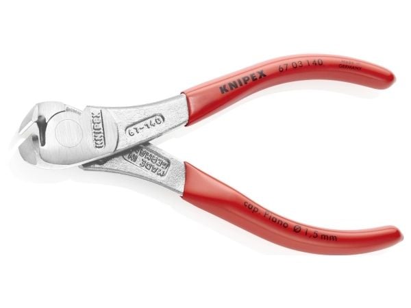 Knipex 67 03 140 Elektronik och finmekanik Kantskärare 145 mm