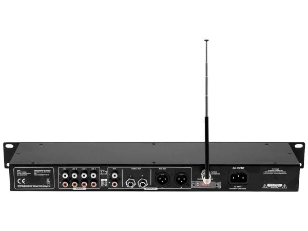 OMNITRONIC EP-220PR forforsterker med MP3-spiller og FM-radio (10007074)