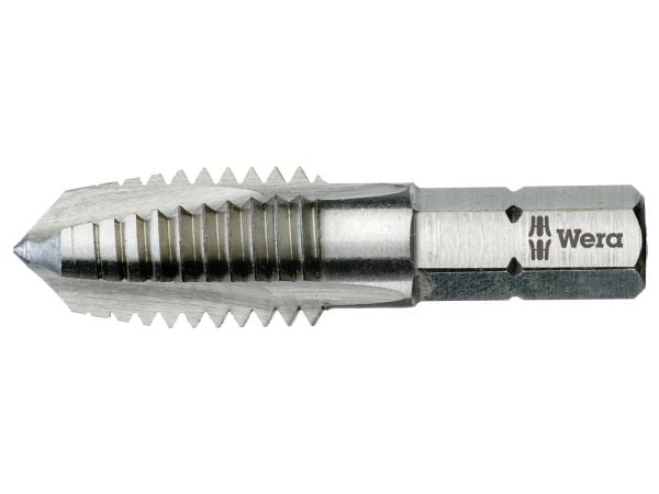 Wera 05104754001 Kierreporanterä 7-osainen metrinen Oikea kulma DIN ISO 1173, DIN 3126 HSS 1 setti