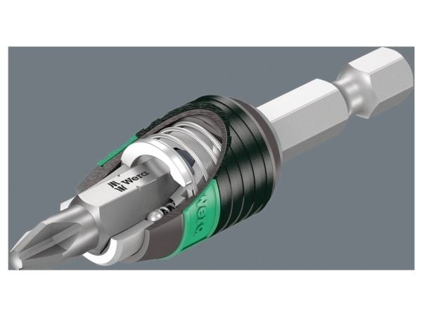 Wera 05104754001 Kierreporanterä 7-osainen metrinen Oikea kulma DIN ISO 1173, DIN 3126 HSS 1 setti