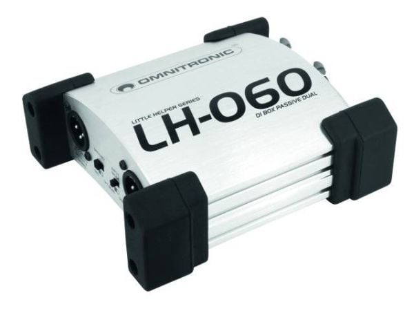 Omnitronic LH-060 Dual PRO DI Box, passiivinen (10355060)