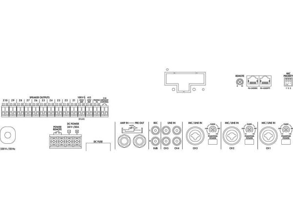 Monacor PA-6010Z