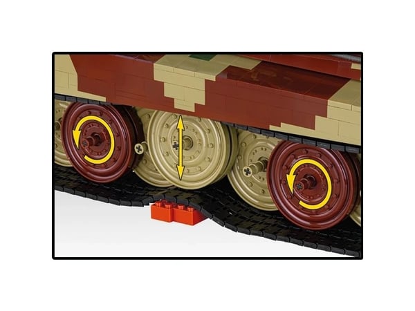COBI Tiger II Königstiger, Byggesett, 12 år, 1117 stykker