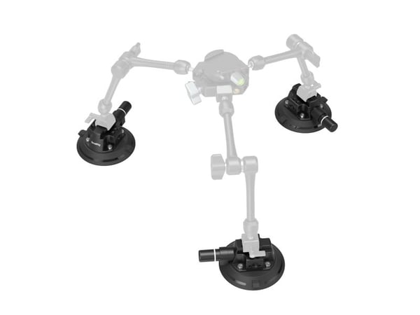 SmallRig 4122C, Sugekoppmontering, Svart, Akrylonitril-butadien-styren (ABS), Aluminium, Nitrilbutadiengummi (NBR), Rustfritt stål, 50 kg, 1/4-20, ...