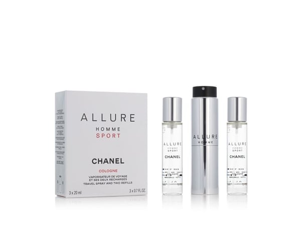 Chanel Allure Homme Sport EDC refill 20 ml + EDC refill 2 x 20 ml (herre)