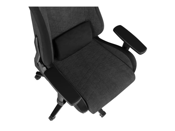 Genesis Nitro 660 - Spillestol - ergonomisk - armlener - T-formet - tipping - stoff - svart, grå