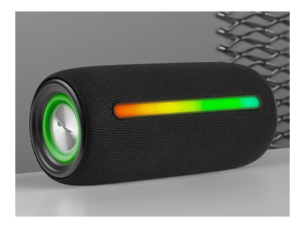 Tracer Stripe - Høyttaler - for bærbar bruk - trådløs - Bluetooth - 10 watt - svart