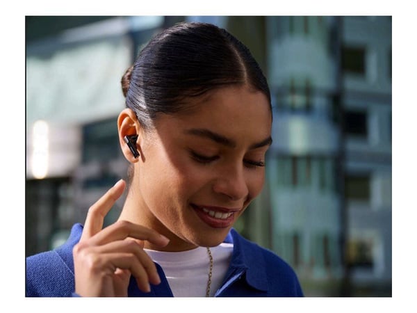 Philips TAT2520BK - True wireless-hodetelefoner med mikrofon - i øret - Bluetooth - svart
