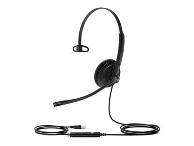 Yealink UH34 SE Mono Teams - Hodesett - on-ear - kablet - USB - svart - Certified for Microsoft Teams